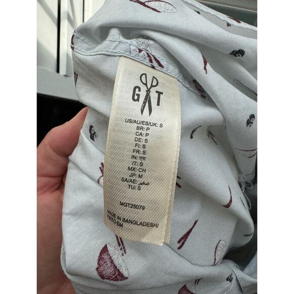 NWT, GoodThreads Button Down shirt, Small mens, Sushi Design/Noodle Print - Picture 10 of 11